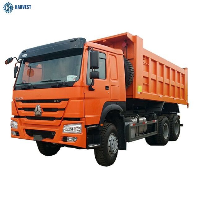 10 Wheels SINOTRUK Total Weight 12490kg Dump Howo 6x4 Second Hand Truck